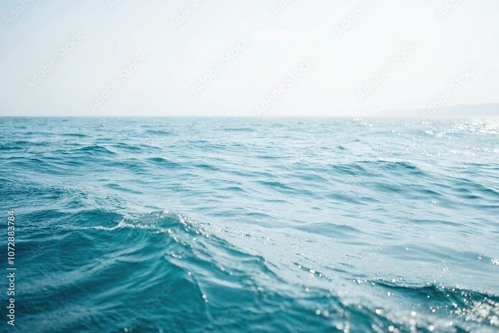 Soft focus light blue background with subtle wave patterns, subtle undulations, fluid design, serene landscape Soft focus light blue background with subtle wave patterns, subtle undulations, fluid design, serene landscape