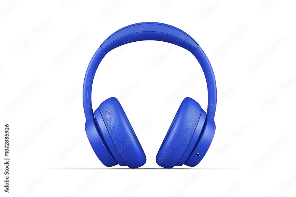 3D Rendering headphones isolated on white background 3D Rendering headphones isolated on white background