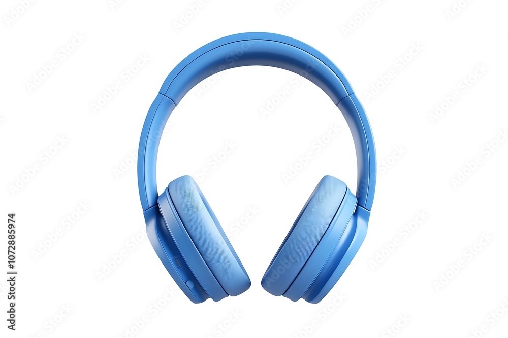 3D Rendering headphones isolated on white background 3D Rendering headphones isolated on white background
