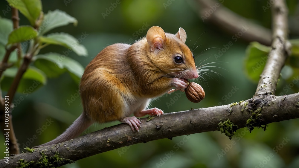 Woodland Snack Time: A Hazel Dormouse and Its Hazelnut Treasure Woodland Snack Time: A Hazel Dormouse and Its Hazelnut Treasure