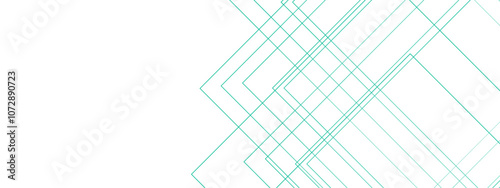 White minimal blue line design. baseness technology and communication concept Design Decoration. white and Blue geometric banner pattern background.