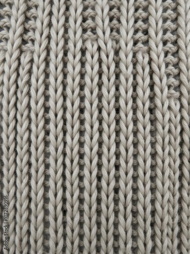 Wallpaper Mural A close-up photo showcasing the intricate detail of a knitted fabric texture, textile Torontodigital.ca