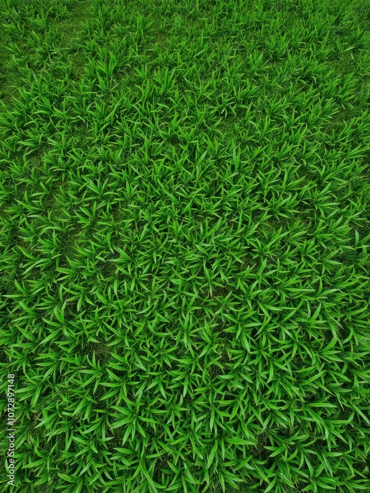 Lush green grass with intricate diamond-shaped patterns on a golf course, sports Lush green grass with intricate diamond-shaped patterns on a golf course, sports