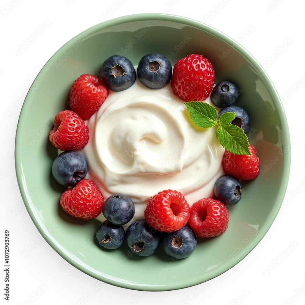 yogurt with berries yogurt with berries