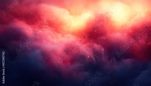 Abstract colorful nebula background. Perfect for sci-fi, fantasy, and space-themed projects.