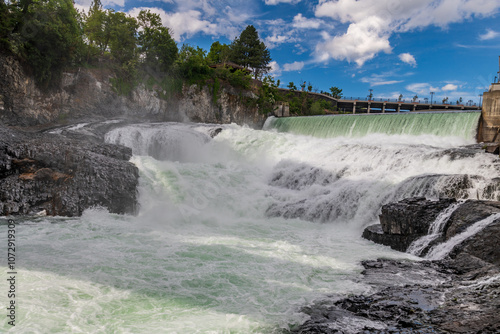 Spokane Falls at Riverfront Park, Spokane Washington
