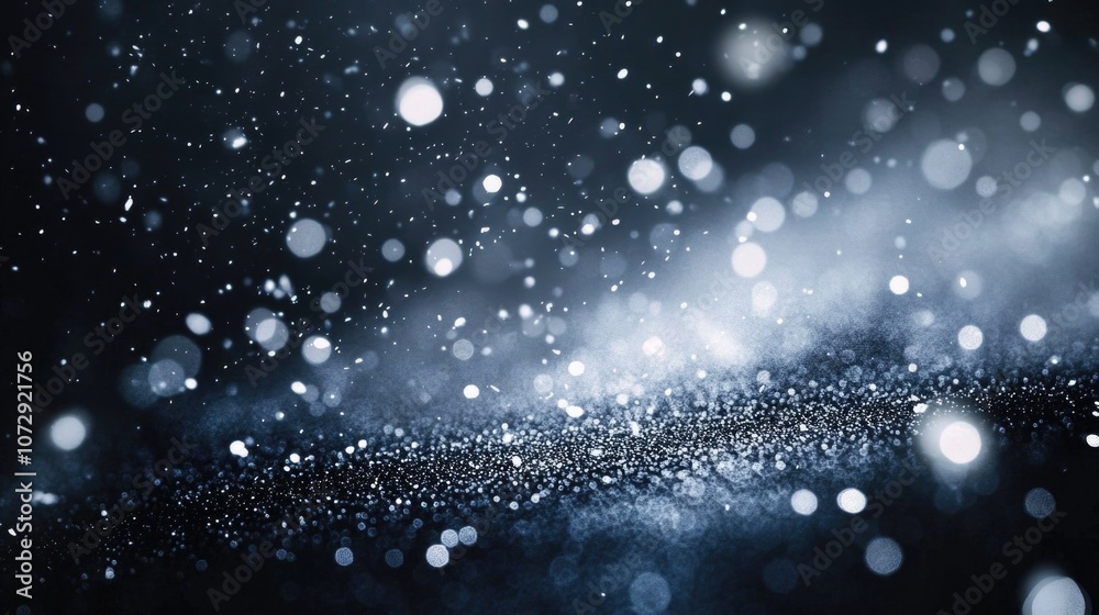 Snow Falling Black and White Snow Falling Black and White