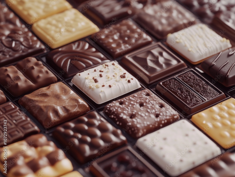 Close-up of assorted chocolates Close-up of assorted chocolates