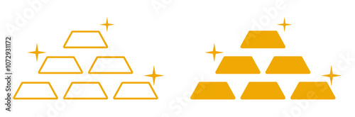 gold bar icon