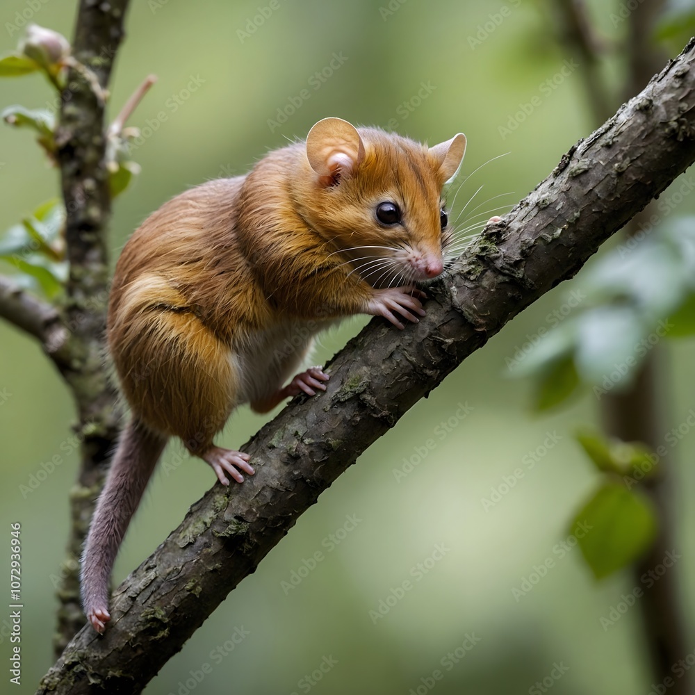 Acrobatic Ascent: The Hazel Dormouse’s Journey Through the Canopy Acrobatic Ascent: The Hazel Dormouse’s Journey Through the Canopy