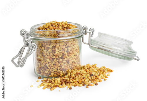 Organic bee pollen granules...