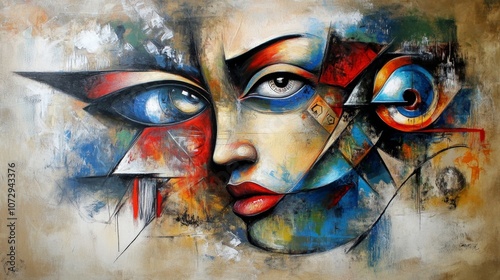 Abstract artwork representing gender fluidity with flowing shapes and colors blending seamlessly to signify diverse self-expression