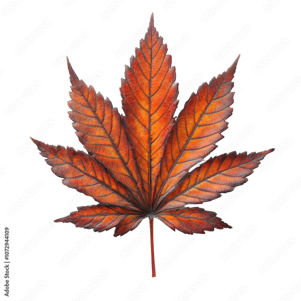A vibrant autumn leaf showcasing rich orange hues, reflecting the beauty of nature's seasonal transition in exquisite detail. A vibrant autumn leaf showcasing rich orange hues, reflecting the beauty of nature's seasonal transition in exquisite detail.