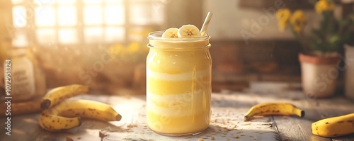 Cozy and Rustic Glass Jar w...