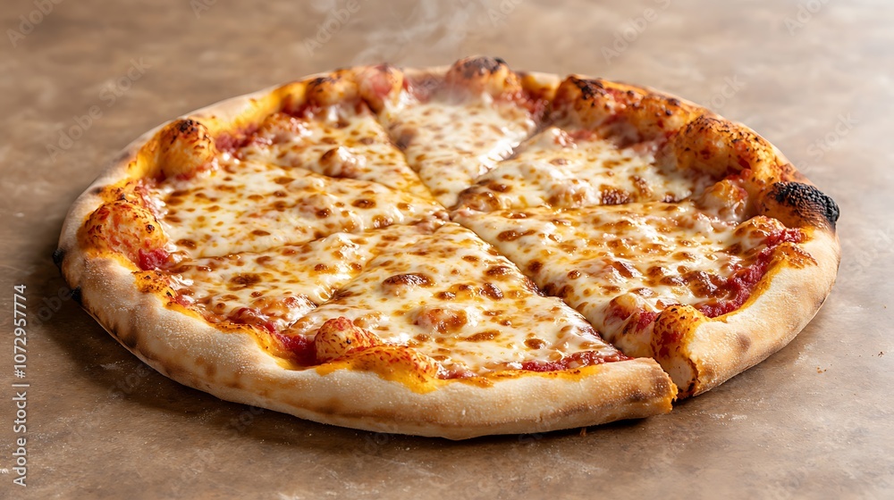 Indulge in delicious cheese pizza that satisfies all your cravings today