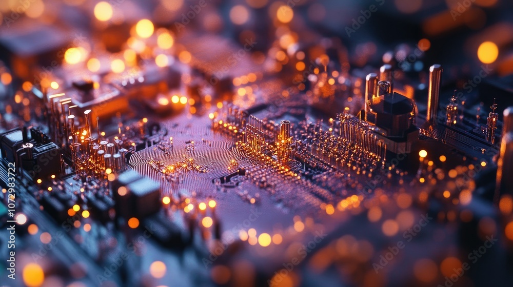 Automated machine assembling delicate electronic microstructures Automated machine assembling delicate electronic microstructures