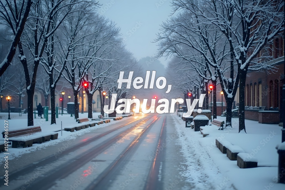 Winter wallpapers Hello, January Winter wallpapers Hello, January