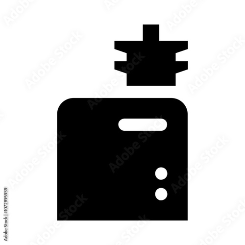 Vape Smoking Solid Icon