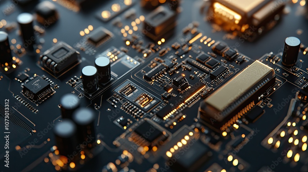 Precision electronic component assembly by automated printer Precision electronic component assembly by automated printer