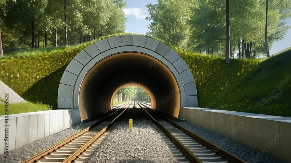 Tunnel head engineering for an underground railway project