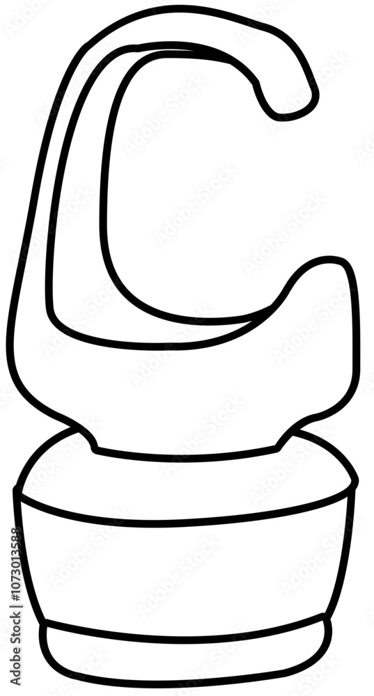 Baby element Doodle element coloring page cartoon Illustration Baby element Doodle element coloring page cartoon Illustration