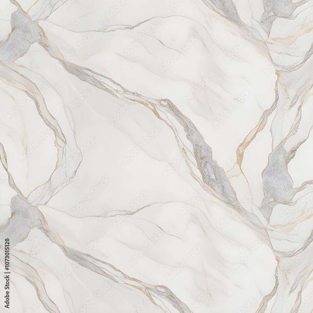 Fototapeta premium panoramic white background from marble stone texture for design Generative AI