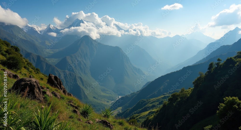The Rwenzori Mountains, Uganda, rugged mountain range with snow-capped peaks and lush vegetation, capturing Uganda’s unique and diverse mountainous landscape. The Rwenzori Mountains, Uganda, rugged mountain range with snow-capped peaks and lush vegetation, capturing Uganda’s unique and diverse mountainous landscape.