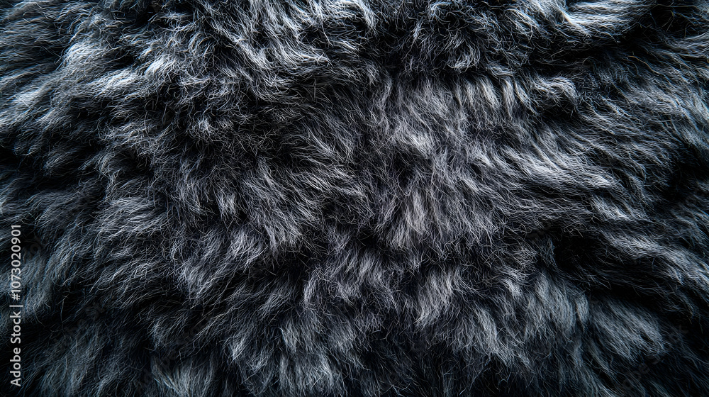 Gray Fur Texture Background Image Gray Fur Texture Background Image