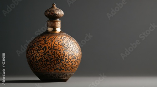 Ornate Decorative Vase with Intricate Design