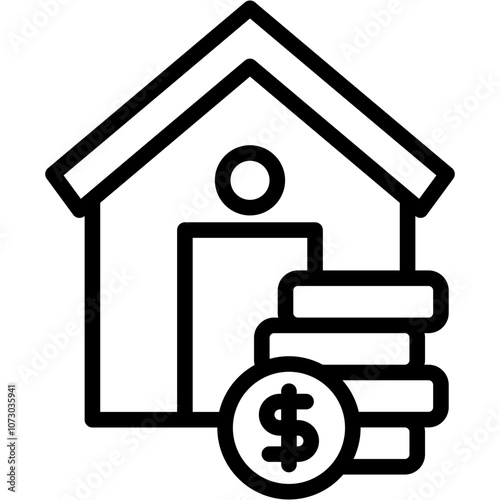 Home Cost Icon