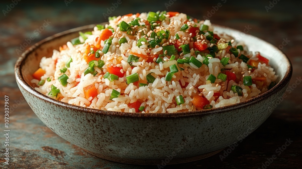 Delicious Fried Rice with Vegetables Delicious Fried Rice with Vegetables