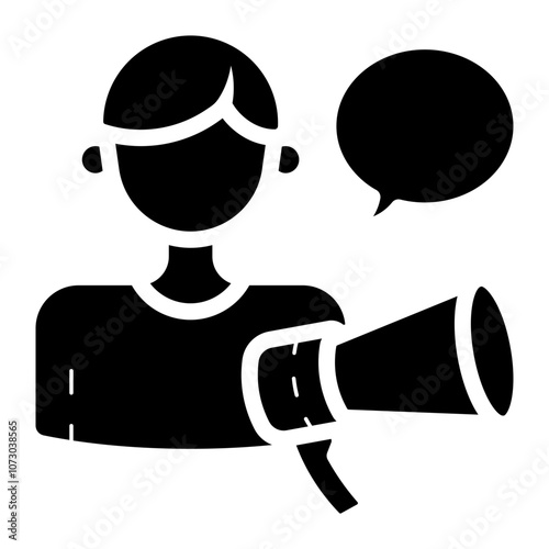 male activist icon