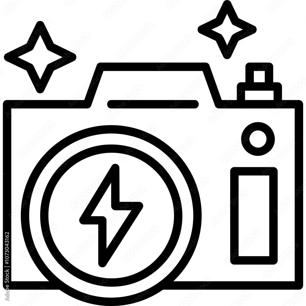 Flash Camera Icon Flash Camera Icon