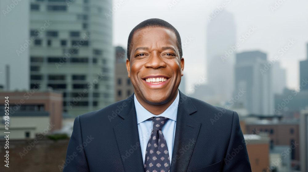 Professional Portrait of Successful Businessman in Urban Setting – Perfect for Corporate and Executive Stock Photography Professional Portrait of Successful Businessman in Urban Setting – Perfect for Corporate and Executive Stock Photography