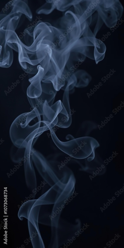 Abstract smoke swirling in a dark background creating a mysterious and ethereal atmosphere, mystic, flowing, magical Abstract smoke swirling in a dark background creating a mysterious and ethereal atmosphere, mystic, flowing, magical