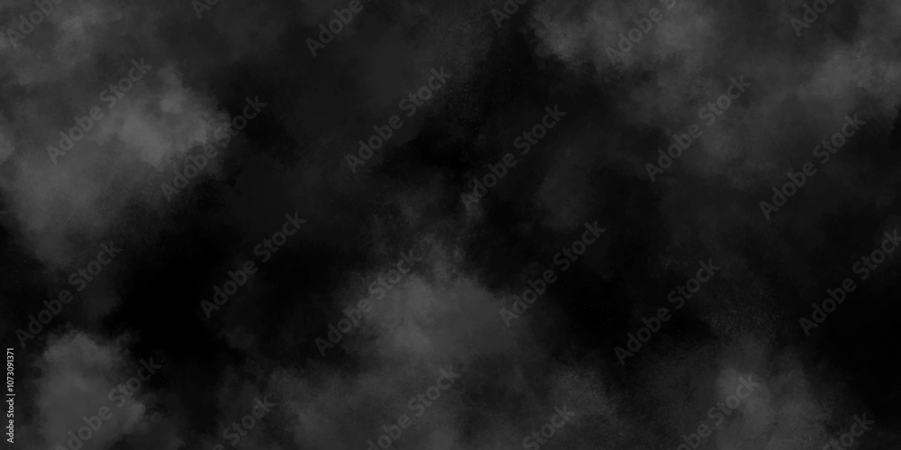 Abstract Chalkboard texture dark background. grey smoke or fog isolated on black background. Black marble texture with natural pattern high resolution for wallpaper background or realistic, vector.