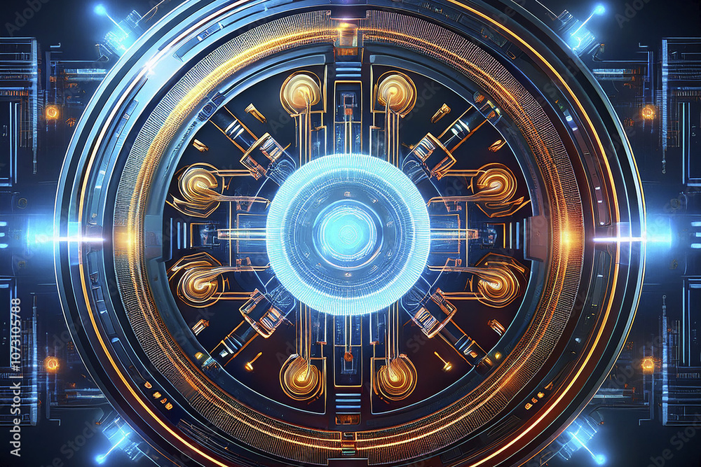 the central base or core of a quantum computer the central base or core of a quantum computer