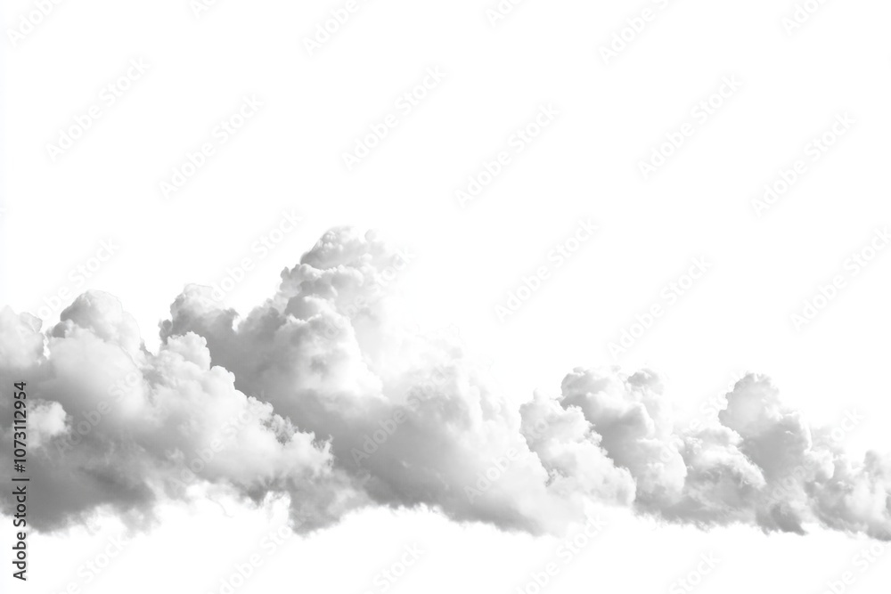 Flight of fanciful cloud formations in a vast sky Flight of fanciful cloud formations in a vast sky