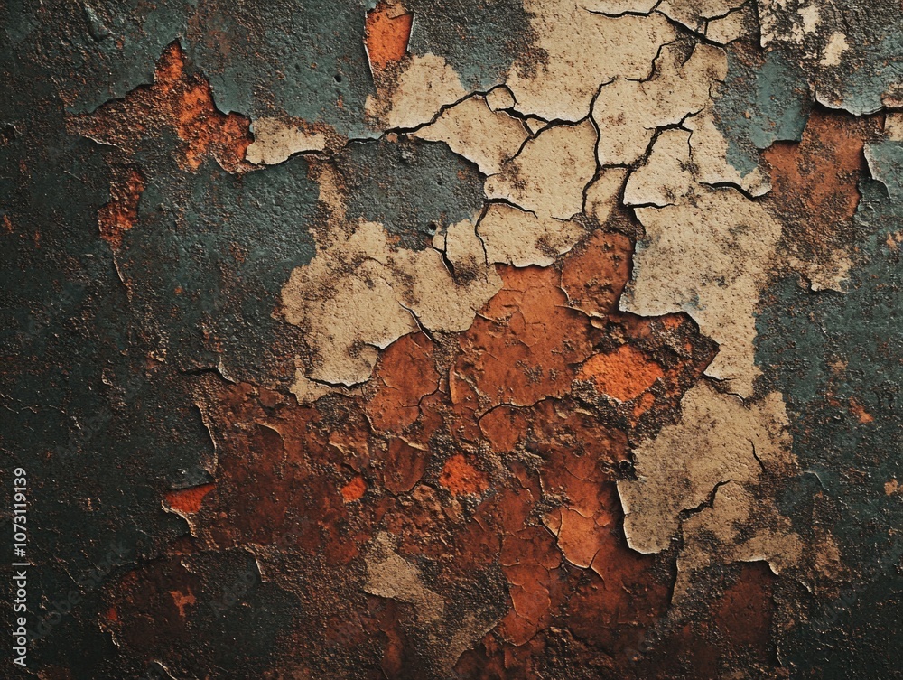 Peeling Wall Paint Close Up Peeling Wall Paint Close Up