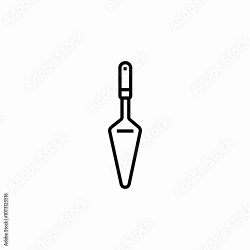 cake server icon sign vector