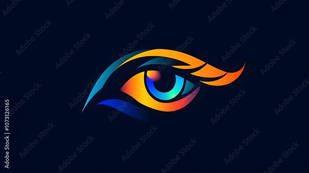 Eye Care vector logo design template Eye Care vector logo design template