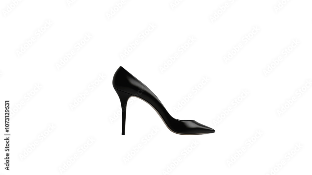 Black high heel transparent background Black high heel transparent background