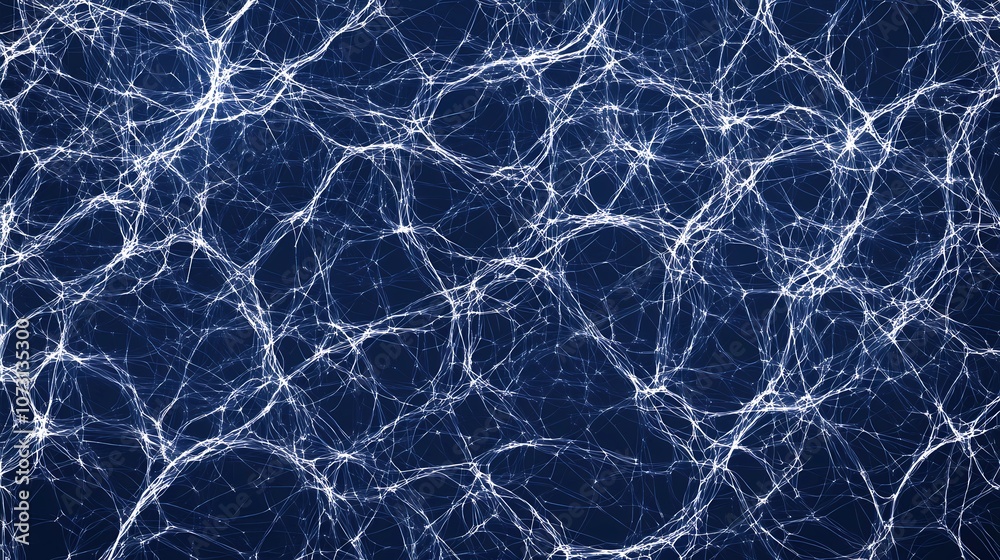 Intricate neural pathways depicted in an abstract pattern with connecting nodes, representing data flow and interconnectedness, perfect for tech visuals Intricate neural pathways depicted in an abstract pattern with connecting nodes, representing data flow and interconnectedness, perfect for tech visuals
