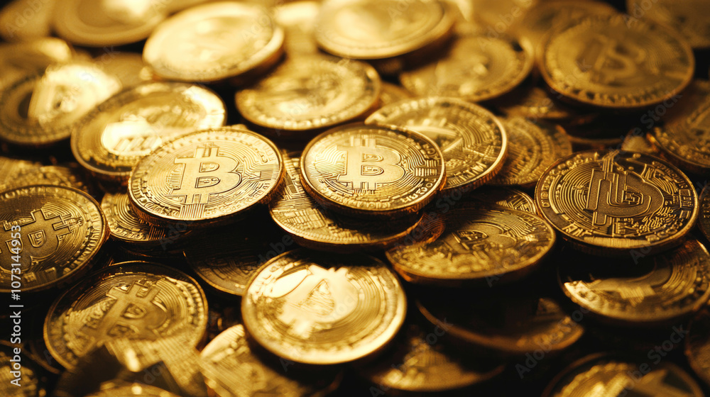 Cryptocurrency Trading Concept Visualization. Generative AI Cryptocurrency Trading Concept Visualization. Generative AI