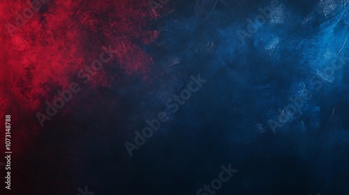 Abstract Textured Background with Red and Blue Lighting