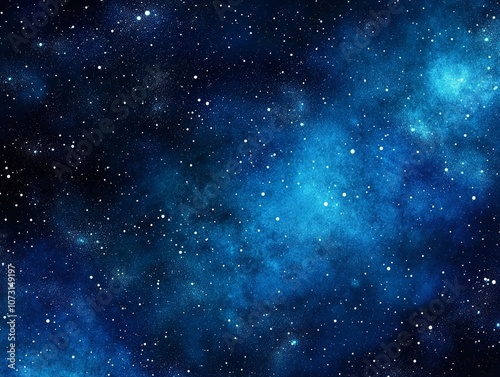 Wallpaper Mural Blue sky with stars and a galaxy Torontodigital.ca