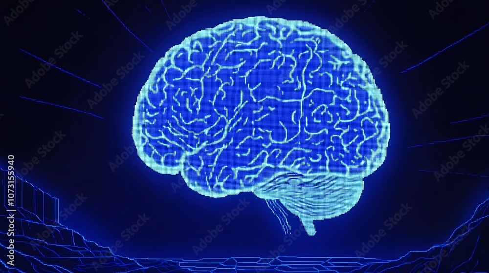 Glowing neural links forming an abstract web-like structure, depicting digital intelligence, connectivity, and data flow in a tech background