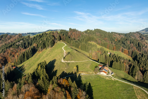 aerial panoramic view of th...