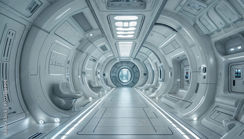 Futuristic Space Station Futuristic Space Station