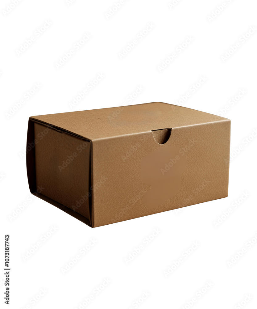 Fototapeta premium Isolated cardboard boxes on a white background